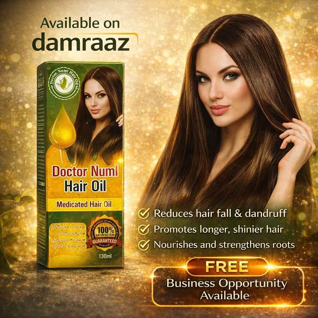 Doctor Numl Hair Oil – Medicated Hair Oil (130ml)