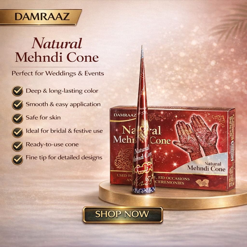 Natural Mehndi Cone