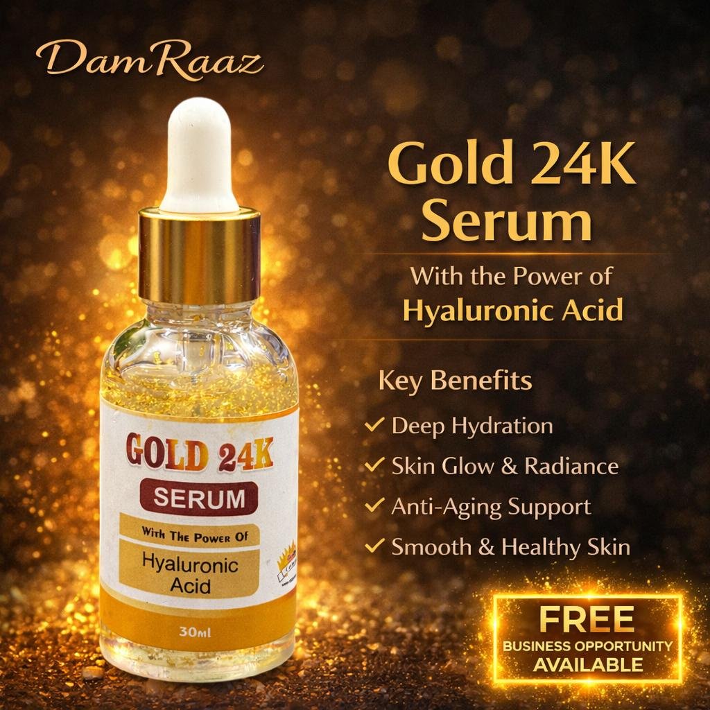 DamRaaz Gold 24K Serum