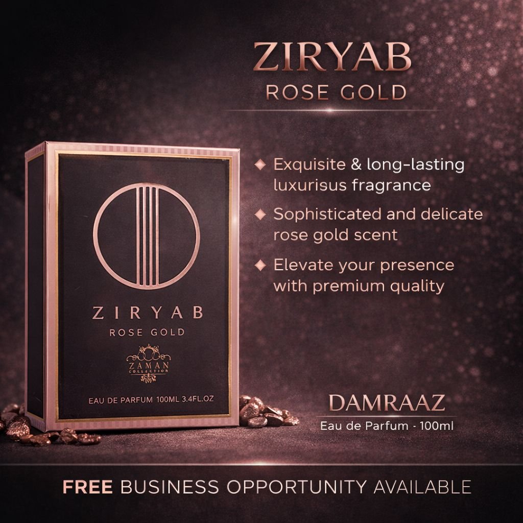 Ziryab Rose Gold Eau De Parfum