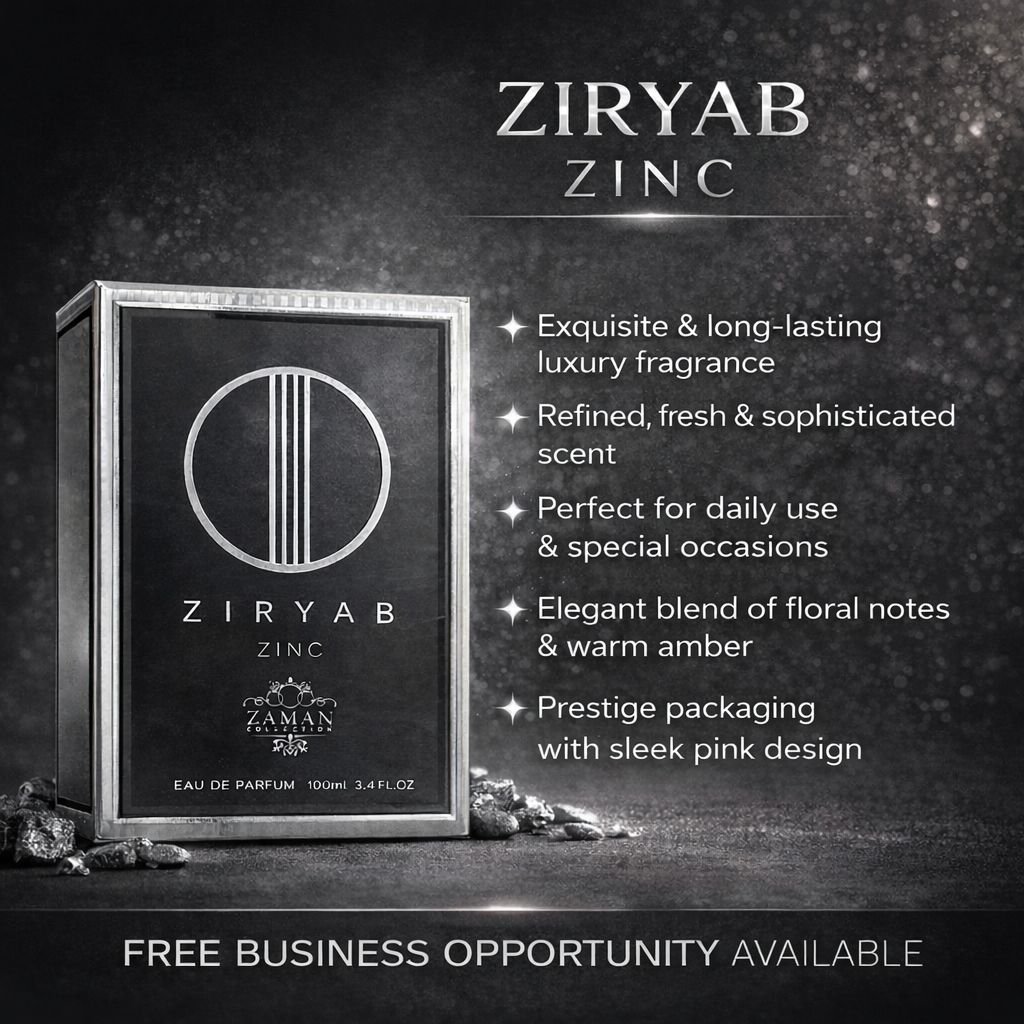 Ziryab Zinc Eau De Parfum