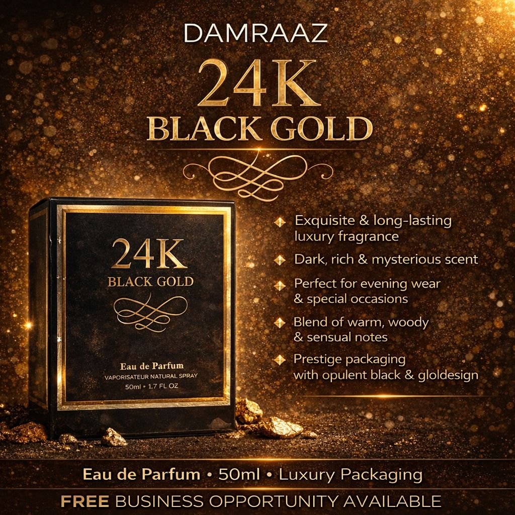 24K Black Gold Eau De Parfum